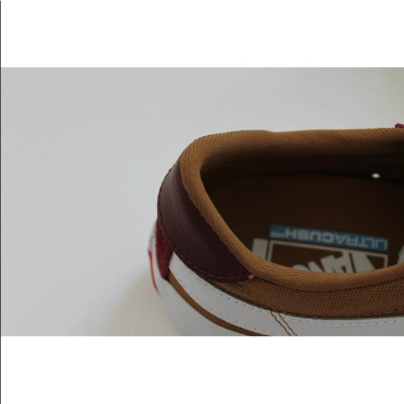 Vans style 112 pro burgundy gold medal  men 7 new - Picture 7 of 8